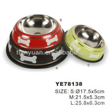 Wholesale stainless steel dog bowl made in China(YE78138)